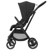 Коляска прогулочная Maxi-Cosi Leona (большие колеса), Essential Black (Черный) - вид 3 миниатюра