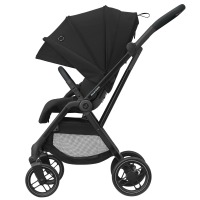 Коляска прогулочная Maxi-Cosi Leona (большие колеса), Essential Black (Черный) - вид 5 миниатюра