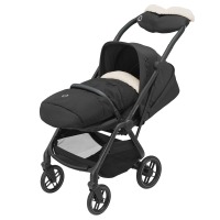 Коляска прогулочная Maxi-Cosi Leona (большие колеса), Essential Black (Черный) - вид 8 миниатюра