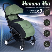 Прогулочная коляска Sweet Baby Mamma Mia, Olive (Хаки) - вид 17 миниатюра