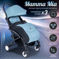 Прогулочная коляска Sweet Baby Mamma Mia, Ultramarine (Голубой) - вид 15 миниатюра