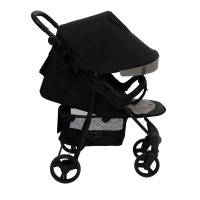 Прогулочная коляска Sweet Baby Rapido, Dark Grey (Темно-серый) - вид 3 миниатюра