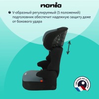 Автокресло Nania Befix Access (15-36 кг), Grey (Серый) - вид 3 миниатюра