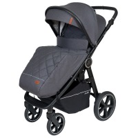 Коляска прогулочная Sevillababy Ellion, Steel Grey (Темно-серый) - вид 1 миниатюра