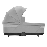 Люлька для коляски Cybex Balios S Lux New 2023 (с дождевиком), Lava Grey (Серый) - вид 8 миниатюра