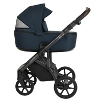 Коляска 2 в 1 Roan Bass Next, Navy Blue (Синий) - вид 1 миниатюра