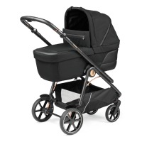 Коляска 3 в 1 Peg-Perego Veloce Lounge, Bronze Noir (Черный) - вид 1 миниатюра