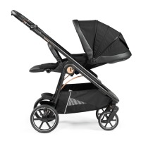 Коляска 3 в 1 Peg-Perego Veloce SLK Modular, Bronze Noir (Черный) - вид 8 миниатюра