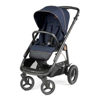 Коляска 3 в 1 Peg-Perego Veloce TC SLK, Blue Shine (Синий) - вид 8 миниатюра