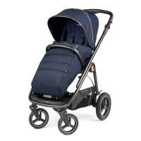 Коляска 3 в 1 Peg-Perego Veloce TC SLK, Blue Shine (Синий) - вид 10 миниатюра