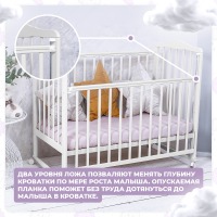 Детская кроватка-качалка Sweet Baby Mimi, Bianco (Белый) - вид 9 миниатюра