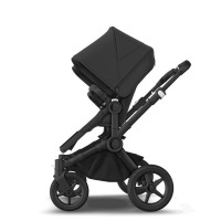 Коляска для двойни 2 в 1 Bugaboo Donkey 5 Twin шасси Black, Midnight Black (Черный) - вид 21 миниатюра