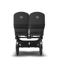 Коляска для двойни 2 в 1 Bugaboo Donkey 5 Twin шасси Black, Midnight Black (Черный) - вид 5 миниатюра