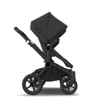 Коляска для двойни 2 в 1 Bugaboo Donkey 5 Twin шасси Black, Midnight Black (Черный) - вид 15 миниатюра