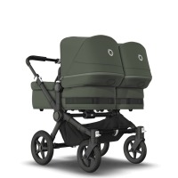 Коляска для двойни 2 в 1 Bugaboo Donkey 5 Twin шасси Black, Forest Green (Зеленый) - вид 13 миниатюра