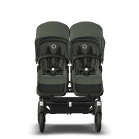 Коляска для двойни 2 в 1 Bugaboo Donkey 5 Twin шасси Black, Forest Green (Зеленый) - вид 21 миниатюра