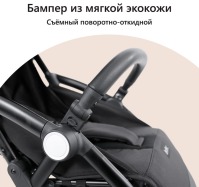 Коляска прогулочная Leclerc Magic Fold Plus UK, Black (Черный) - вид 11 миниатюра