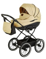 Коляска 2 в 1 Noordline Оlivia Classic 2023, Beige (Бежевый) - вид 1 миниатюра