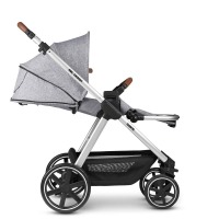 Коляска 3 в 1 ABC-Design Swing 2023, Graphite Grey (Светло-серый) - вид 19 миниатюра