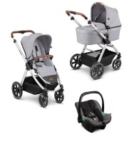 Коляска 3 в 1 ABC-Design Swing 2023, Graphite Grey (Светло-серый) - вид 1 миниатюра