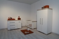 Детская кровать Ikid Stromboli, White / Wood (Белый Дуб) - вид 7 миниатюра