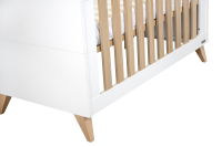 Детская кровать Ikid Lazio (140х70 см), White / Wood (Белый Дуб) - вид 5 миниатюра