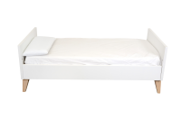 Детская кровать Ikid Lazio (140х70 см), White / Wood (Белый Дуб) - вид 9 миниатюра