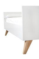 Детская кровать Ikid Lazio (140х70 см), White / Wood (Белый Дуб) - вид 13 миниатюра