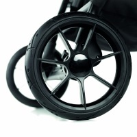 Прогулочная коляска для двойни Jane Twinlink, Cold Black (Черный) - вид 18 миниатюра