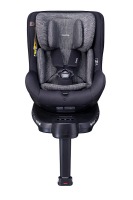 Автокресло Daiichi One-FIX 360 i-Size DA-D5100 (0-18 кг), Two-tone-black (Черный / Серый) - вид 1 миниатюра