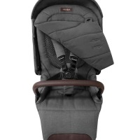 Коляска прогулочная Inglesina Aptica New, Satin Grey (Серый) - вид 3 миниатюра