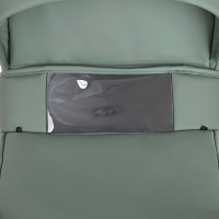 Коляска 3 в 1 Tutis Nanni Leather 2023, Зеленый (039) - вид 7 миниатюра