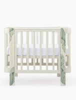 Детская кровать-трансформер Happy Baby Mommy Love, Sage Nova (опускающаяся стенка) - вид 4 миниатюра