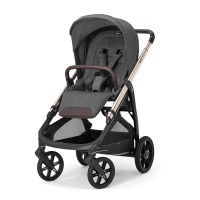 Коляска 4 в 1 Inglesina Aptica New System Quattro + Автокресло Inglesina Darwin (0-13 кг), Velvet Grey (Темно-серый) - вид 3 миниатюра