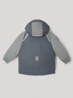 Куртка зимняя Leokid Color Block, Fjord Gray (Серый) - вид 1 миниатюра