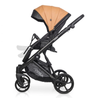 Коляска 2 в 1 Riko Basic Yoga Ecco New 2023, 13 - Caramel (Карамель) - вид 9 миниатюра