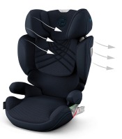 Автокресло Cybex Solution T i-Fix Plus (15-36 кг), Nautical Blue (Синий) - вид 11 миниатюра