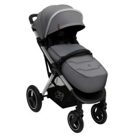 Коляска прогулочная Sweet Baby Suburban Compatto Air, Silver Gray (Серый - Серый) - вид 1 миниатюра