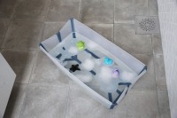 Детская ванна Stokke Flexi Bath Maxi (535902), Transparent Blue (Синий) - вид 3 миниатюра