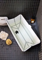 Детская ванна с горкой Stokke Flexi Bath Bundle (531501), White (Белый) - вид 9 миниатюра