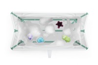 Детская ванна с горкой Stokke Flexi Bath Bundle (531505), White / Aqua (Белый / Бирюзовый) - вид 3 миниатюра
