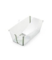 Детская ванна с горкой Stokke Flexi Bath Bundle Maxi (639604), Transparent Green (Зеленый) - вид 1 миниатюра
