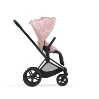 Сменный чехол Seat Pack для коляски Cybex Priam IV Fashion Collection, FE Simply Flowers Pink (Розовый) - вид 3 миниатюра