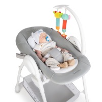 Стульчик для кормления Agex Seat’n Sleep, Beige (Бежевый) - вид 53 миниатюра