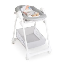 Стульчик для кормления Agex Seat’n Sleep, Grey (Серый) - вид 49 миниатюра