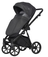 Коляска 2 в 1 Riko Nano Pro, 06 Carbon (Графит) - вид 3 миниатюра