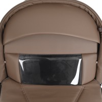 Коляска 3 в 1 Roan Bass Next Leather, Camel Brown (Коричневый) - вид 9 миниатюра