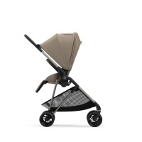 Коляска прогулочная Cybex Melio (с дождевиком), Seashell Beige (Бежевый) - вид 1 миниатюра