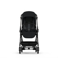 Коляска прогулочная Cybex Melio Carbon, Moon Black (Черный) - вид 7 миниатюра