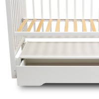 Детская кровать Woodix Luna 2 (маятник универсальный), Белый - вид 9 миниатюра